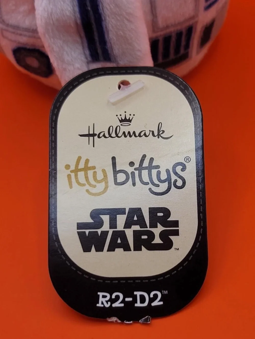 Hallmark Itty Bittys R2-D2 Droid (2014 Star Wars) Plush Stuffed Animal Toy NWTs
